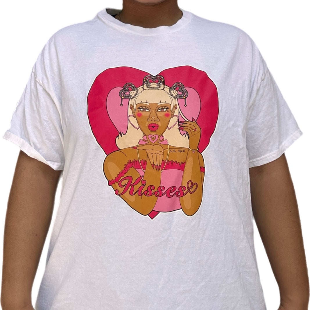 Kisses Shirt Pink