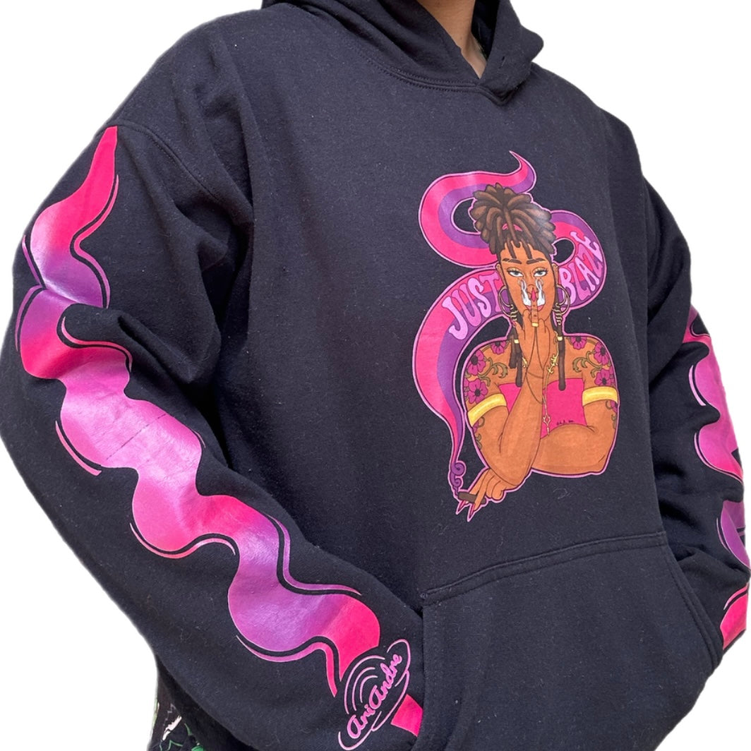 Just Blaze Pink Hoodie
