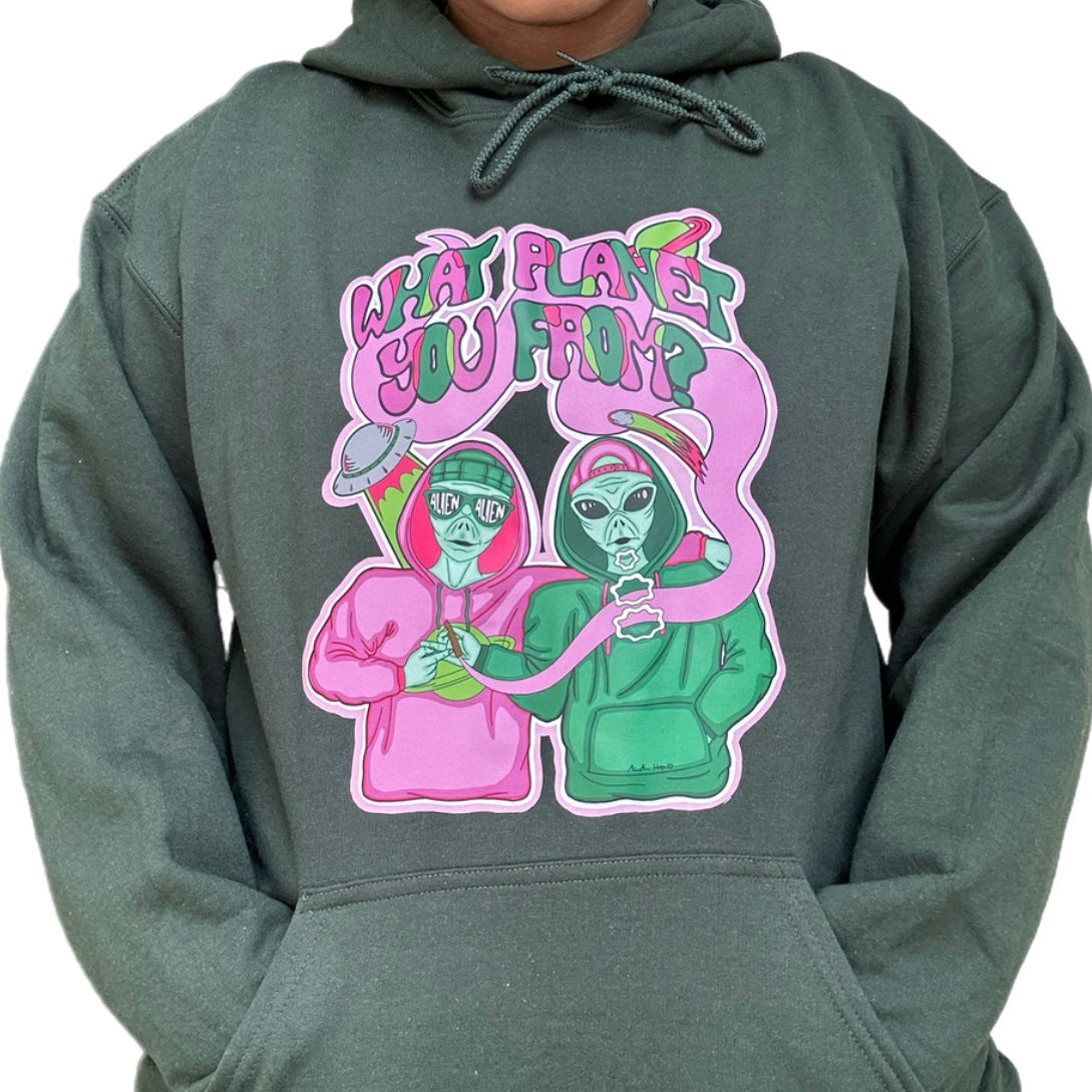 What Planet You From Hoodie