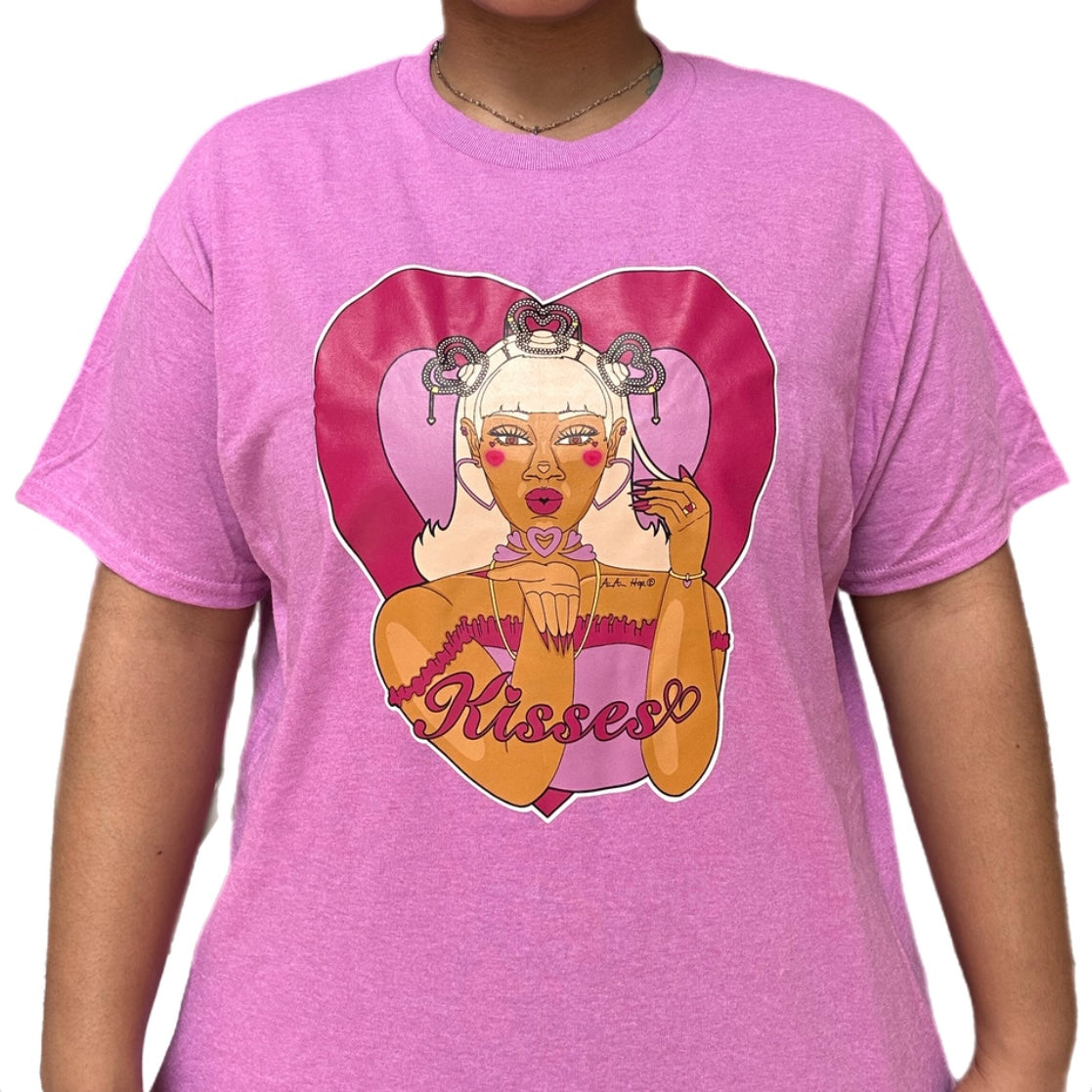 Kisses Shirt Purple