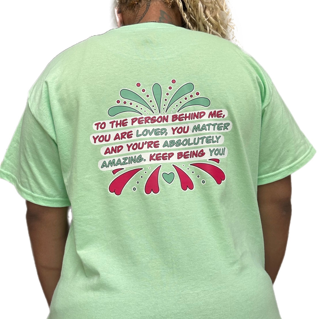Spread Love Pink Shirt