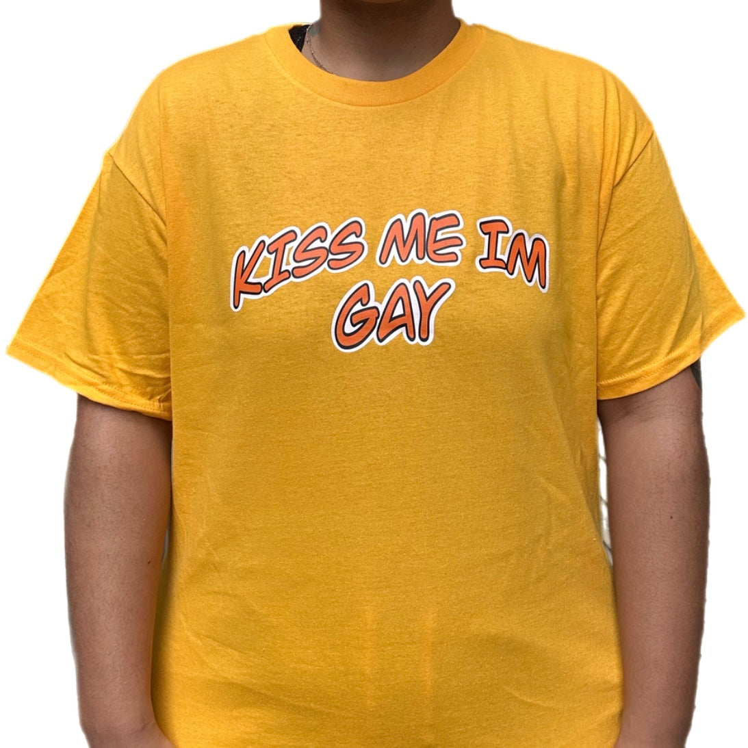Kiss Me I’m Gay - Orange Shirt