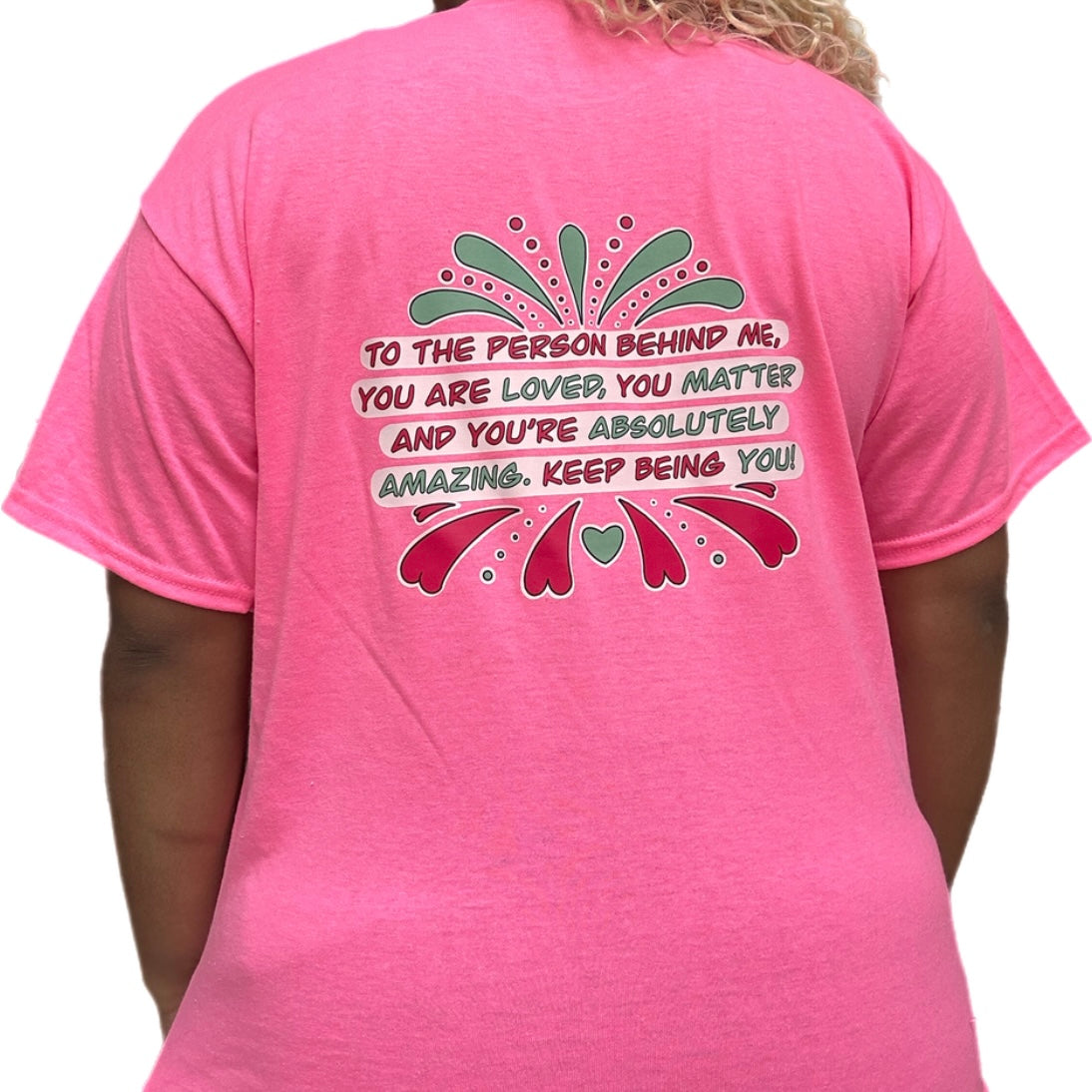 Spread Love Pink Shirt