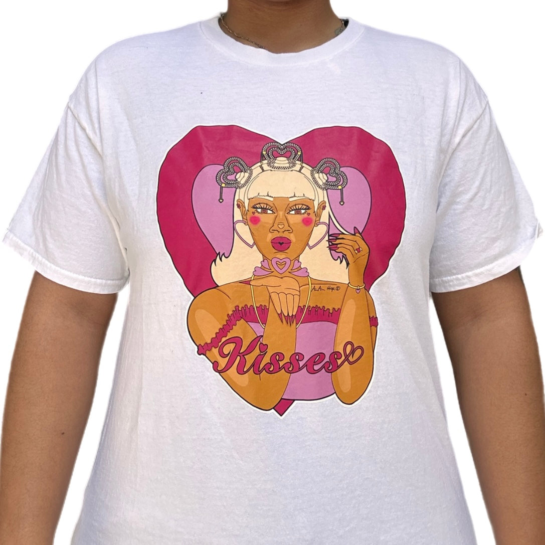 Kisses Shirt Purple