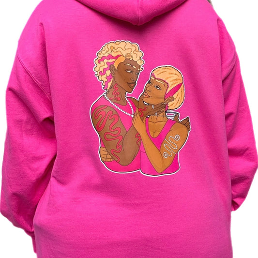Kiss Me I’m Gay - Pink Hoodie