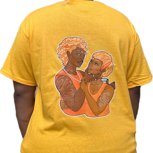 Kiss Me I’m Gay - Orange Shirt