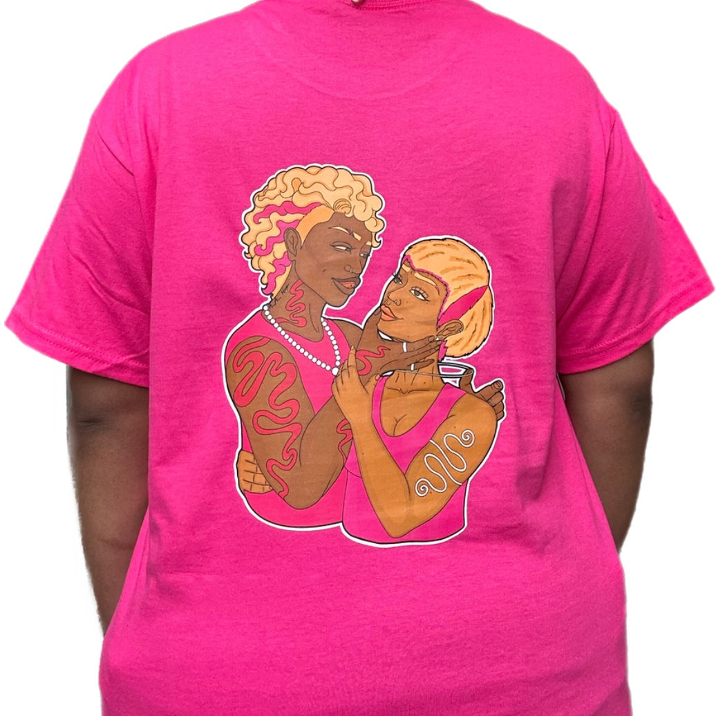 Kiss Me I’m Gay - Pink Shirt