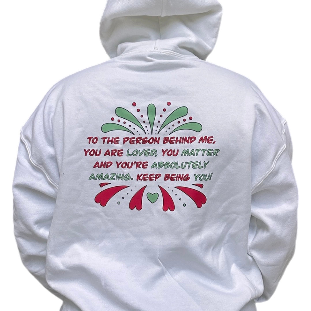 Spread Love Pink Hoodie